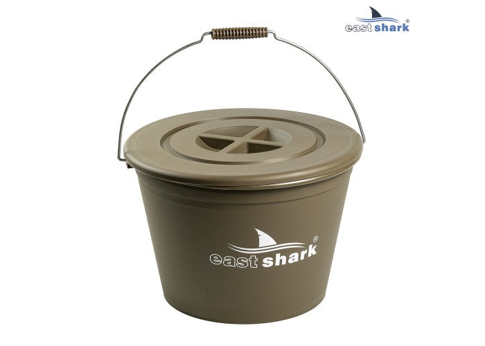 Ведро EastShark для прикормки 25L TBA-25