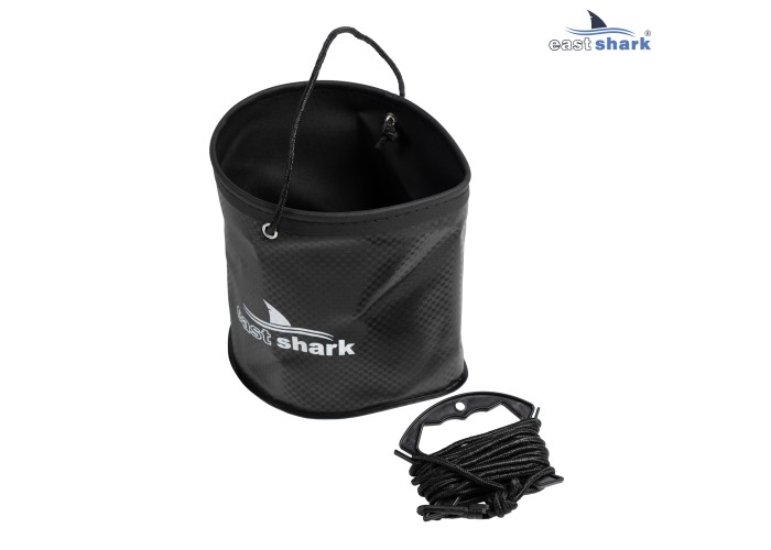 Ведро EastShark черное GB 20*20 см