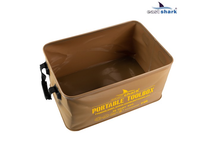 Ведро квадратное без крышки 72л.