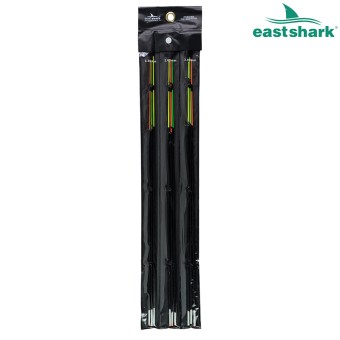 Набор фидерных хлыстов EastShark d 3,3 мм, 3,6 мм, 3,9 мм (уп.9 шт.) Набор фидерных хлыстов EastShark d 3,3 мм, 3,6 мм, 3,9 мм (уп.9 шт.)