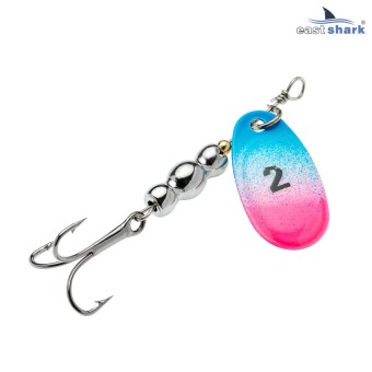 Блесна вращающаяся (уп./5шт.) EastShark Screw размер-2 (5 грамм) col.#783