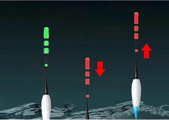 Поплавок электронный с датчиком поклевки ES 5 гр. оранжевый